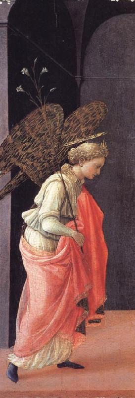 Fra Filippo Lippi The Annunciation:The Angel Germany oil painting art